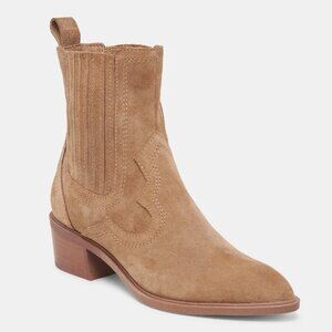 Dolce Vita Brylee H2O Wide Booties Mushroom Suede